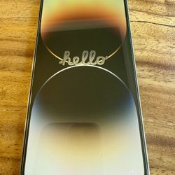 Like New Unlocked iPhone 14 Pro Max 128GB Gold A2651
