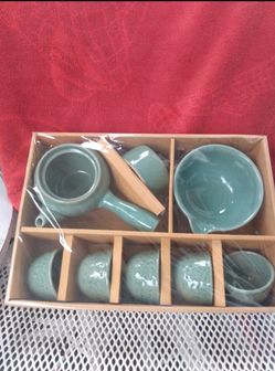 Pottery Tea set. New