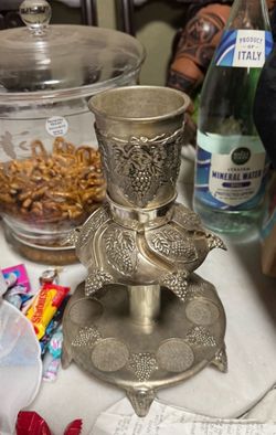 Jerusalem Silver Plated Wine Fountain