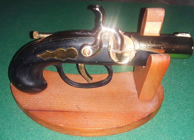 Vintage Derringer Table Lighter By Modern, Made In Japan

