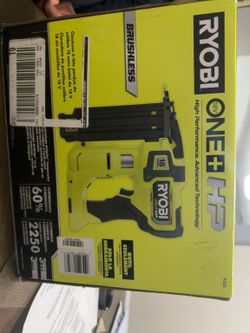 NEW Ryobi ONE+ HP Brushless 18V Brad Nailer P322 – Tool Only