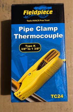 Fieldpiece TC24 Pipe Clamp Thermocouple