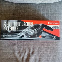 Firestone 6 PC Portable Vacum Cleaner.