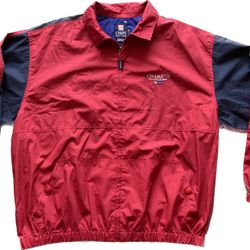 Ralph Lauren Chaps Men's jacket XL Vintage Zip UP Windbreaker