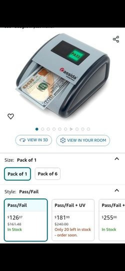 Cassida InstaCheck Automatic Counterfeit Detector