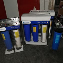 Water filters galore