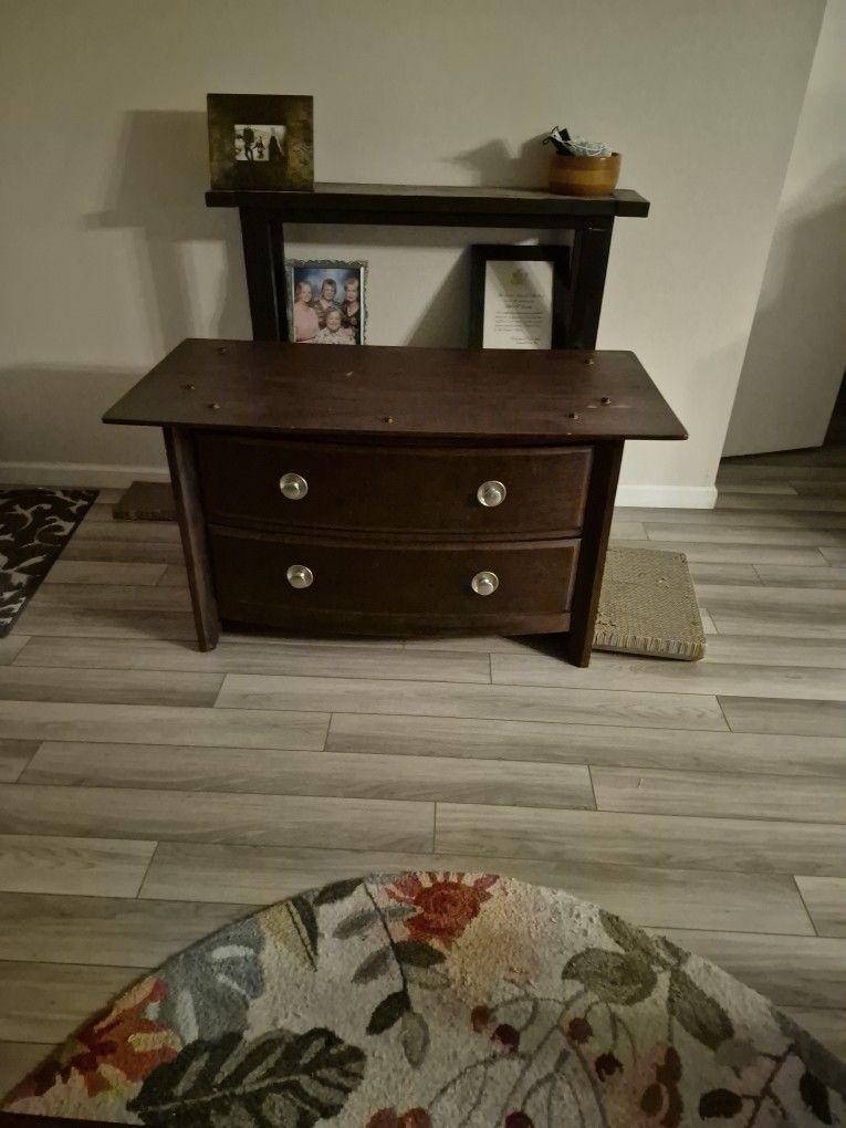 2 Drawer Chest Or Bottom Of Amoir