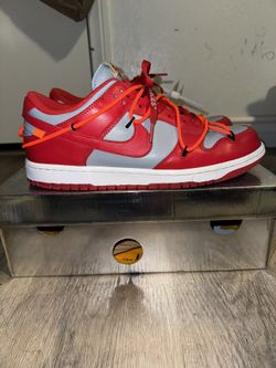 Off White : University Red Dunks