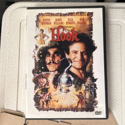 Hook DVD 📀 Disney Captain Hook Dustin Hoffman Robin Williams Movie 