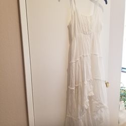 Cotton White Dress