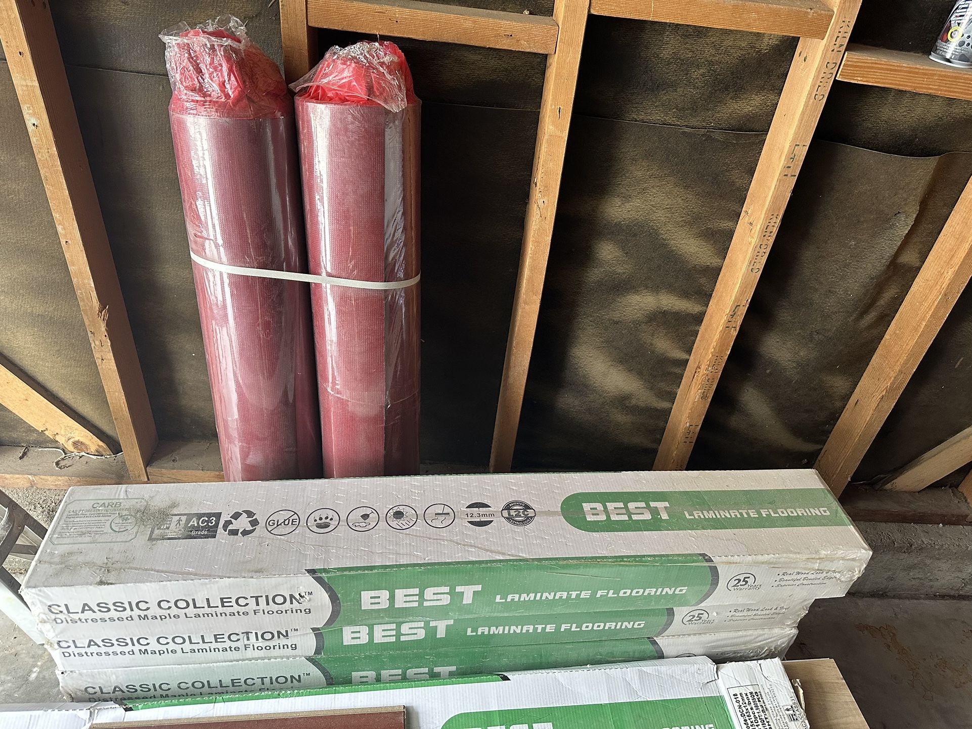 Laminate Flooring dark brown