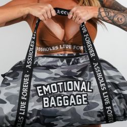 Assholes Live Forever Bag