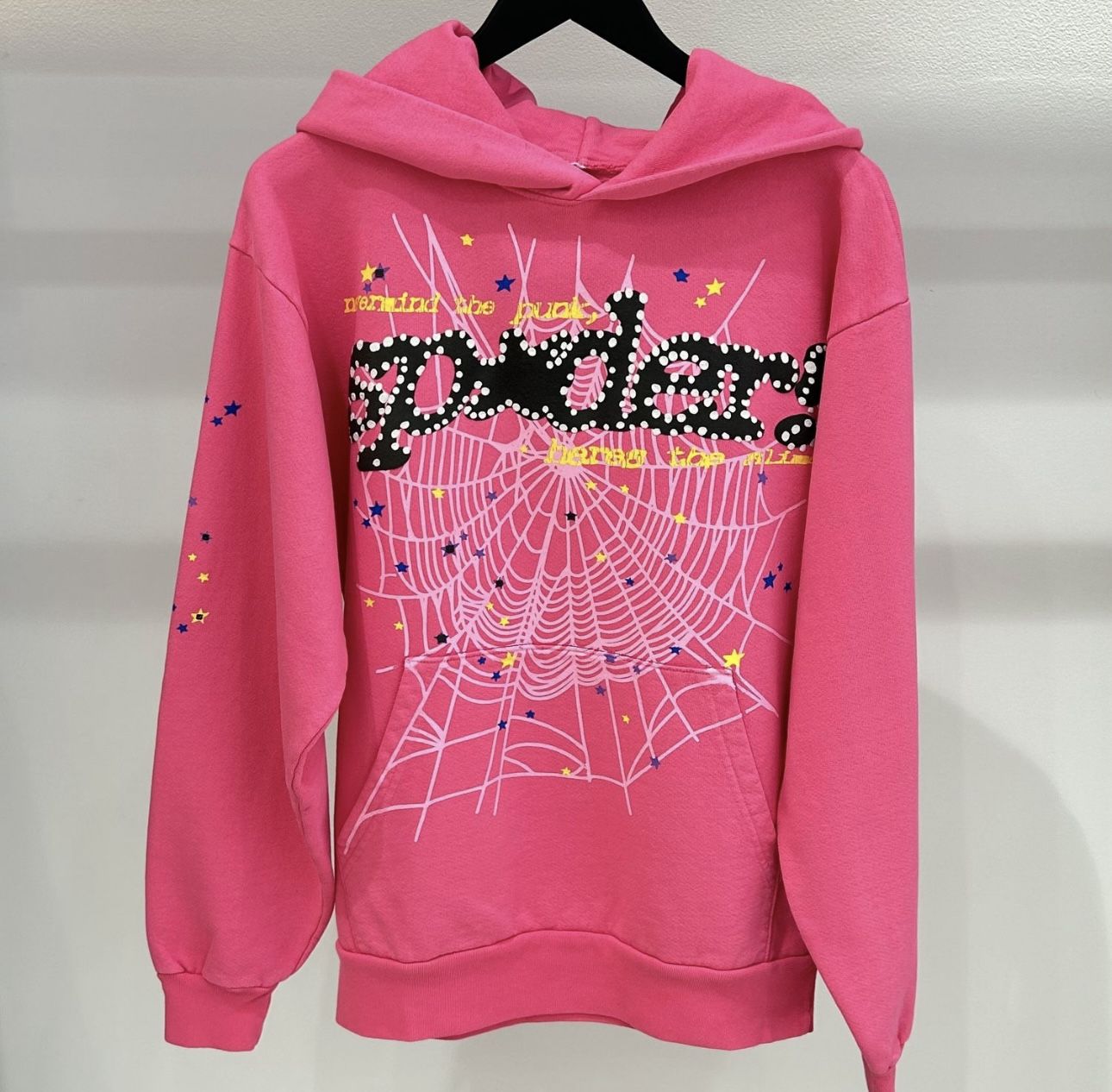 NEW Sp5der P*NK Hoodie - Pink