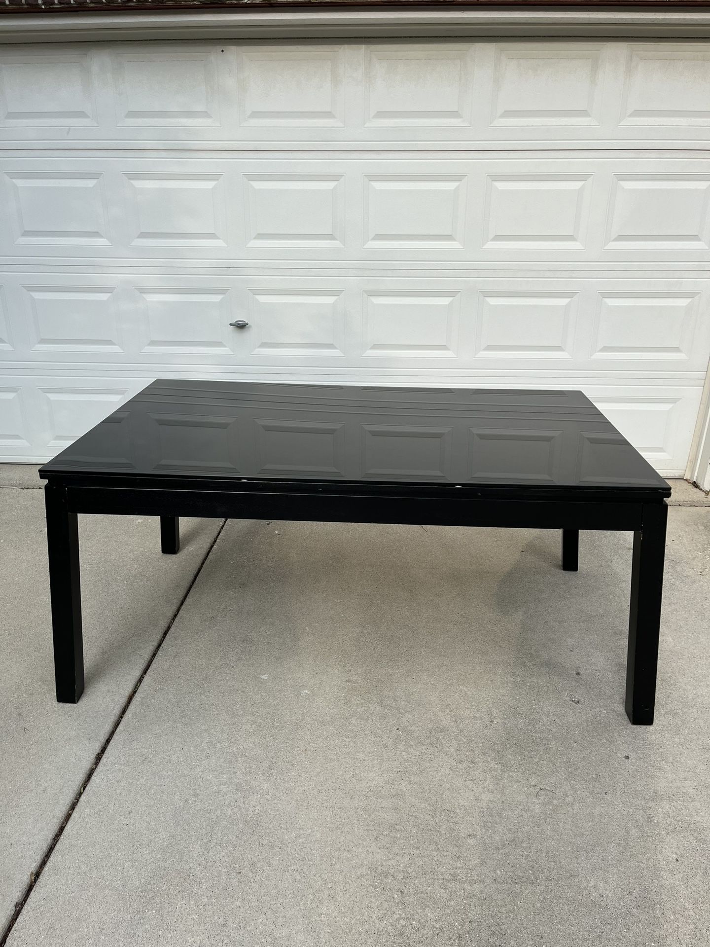 Glass Dining Table - Free Local Delivery