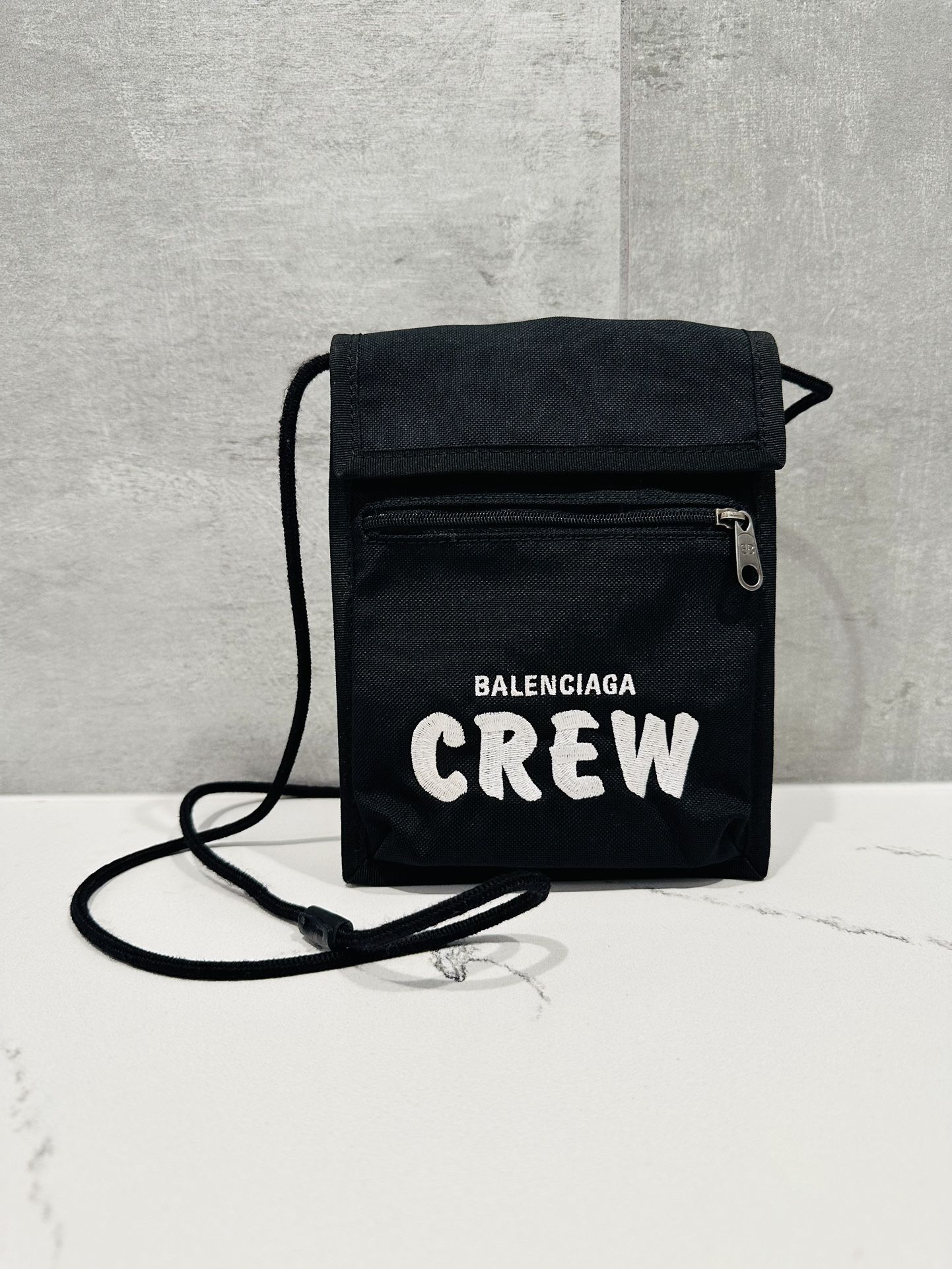 Balenciaga “Crew” Nylon Crossbody Bag, New, With tags, Authentic