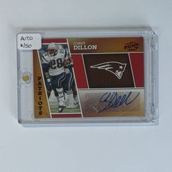 2024 Encore Pacific Penmanship #PP-CDN Corey Dillon Auto #/50