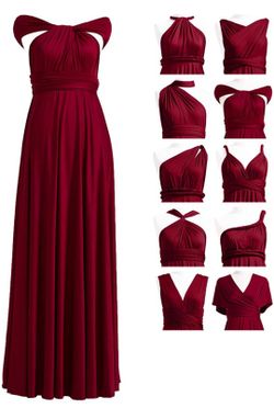Transformer Evening Maxi Dress with Bandeau