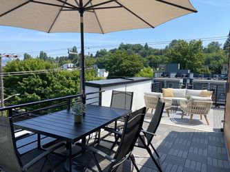 Outdoor table set