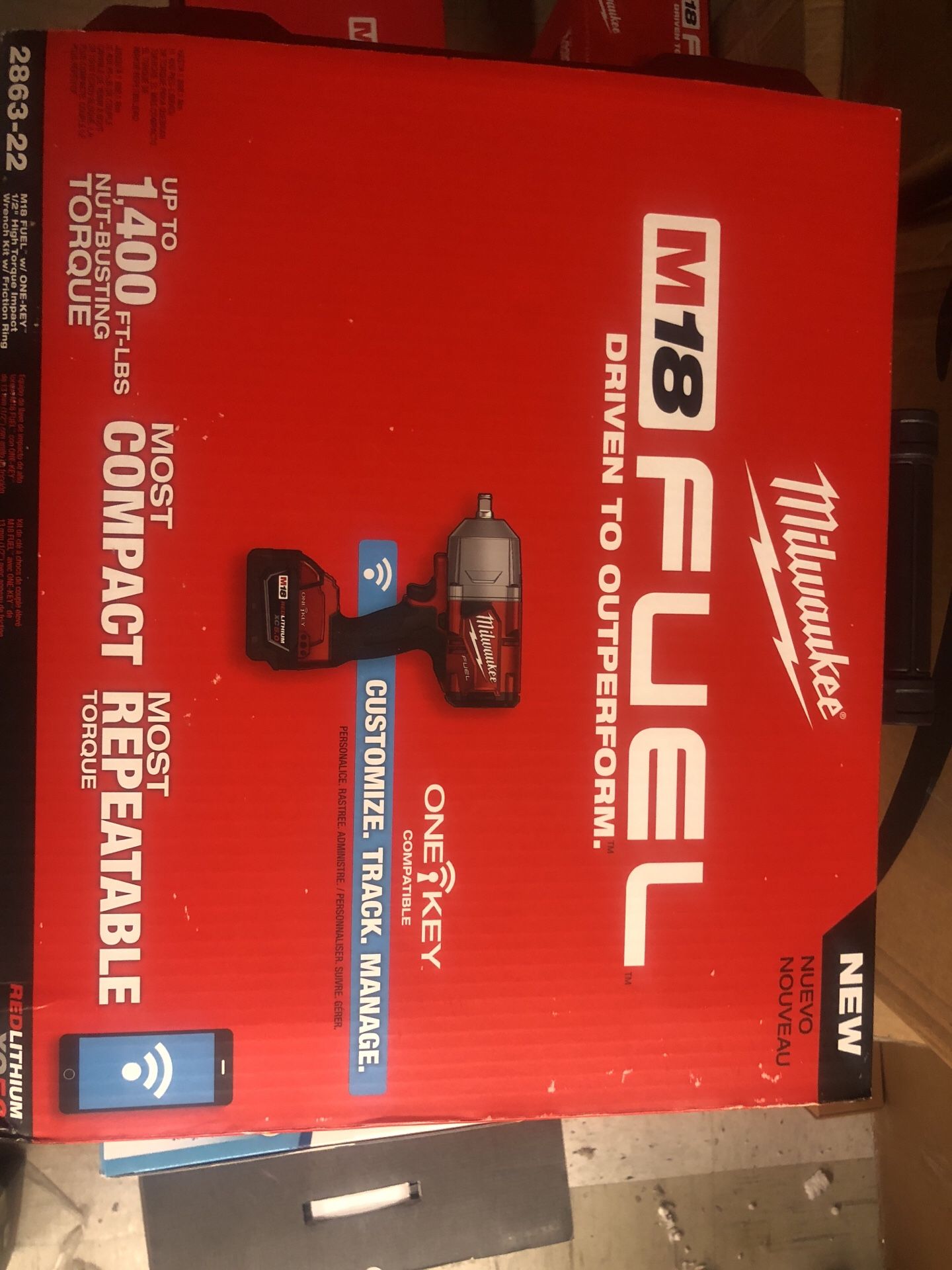 Milwaukee 2863-22 impact kit