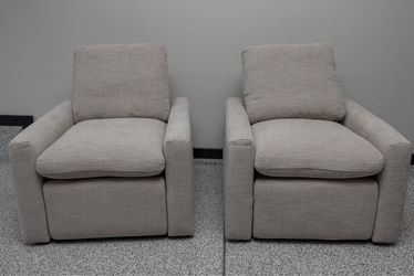Pair Four Hands Tillery Power Recliners - New