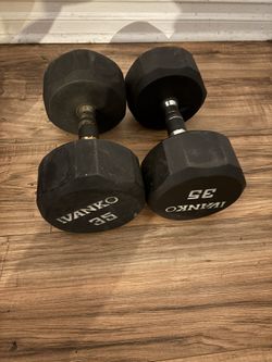 Set Of 35 Pound Dumbbells