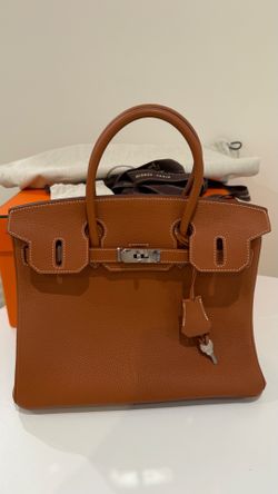 Hermès Birkin 30 Gold Togo Leather, Full Set