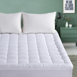 Brand New Cal King Pillow Top Mattress Cover Cooling & Soft with Deep Pocket up to 21"