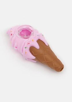 Silicone Ice Cream Smoking Accessories 
