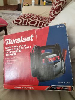 Jump starter and DC power source