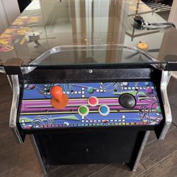 Mini Arcade Cabinet – Retro Video Game Machine (Pac-Man Style, Multi-Game)