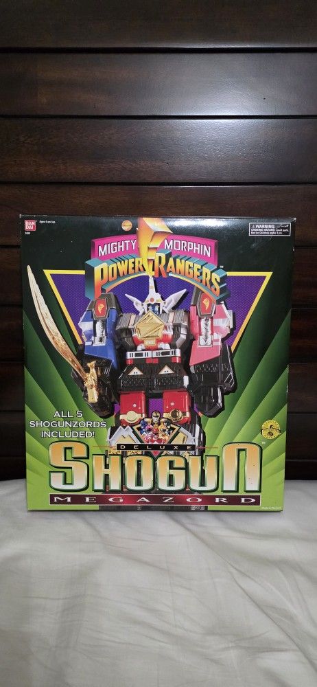 Bandai 1995 Power Rangers Deluxe Shogun Megazord