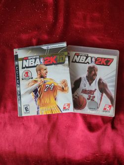 Kobe Bryant Collector Item PS3 Nba 2k W Shaq 2k Combo