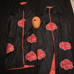 Tobi Mask, Akatsuki Robe Costume 