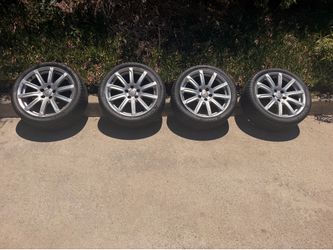 OEM Audi 18” Wheels & Nearly New Tires - $500 OBO