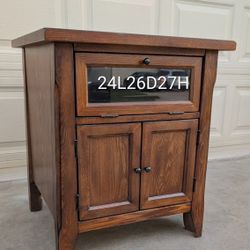 Solid Wood Night Stand 1 Available 24L26D27H 