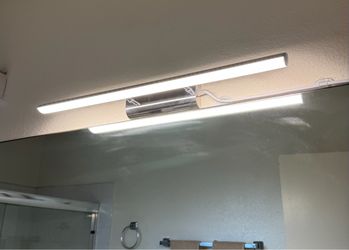 LED Vanity Bar Light Chrome Finish