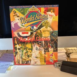 Florida Marlins 1997 World Series Program