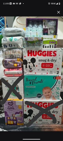 Diapers and Bottles and More
