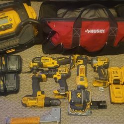 20v Dewalt Tools and radio