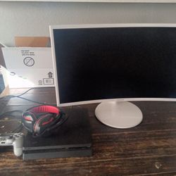 PlayStation 4 + Monitor 