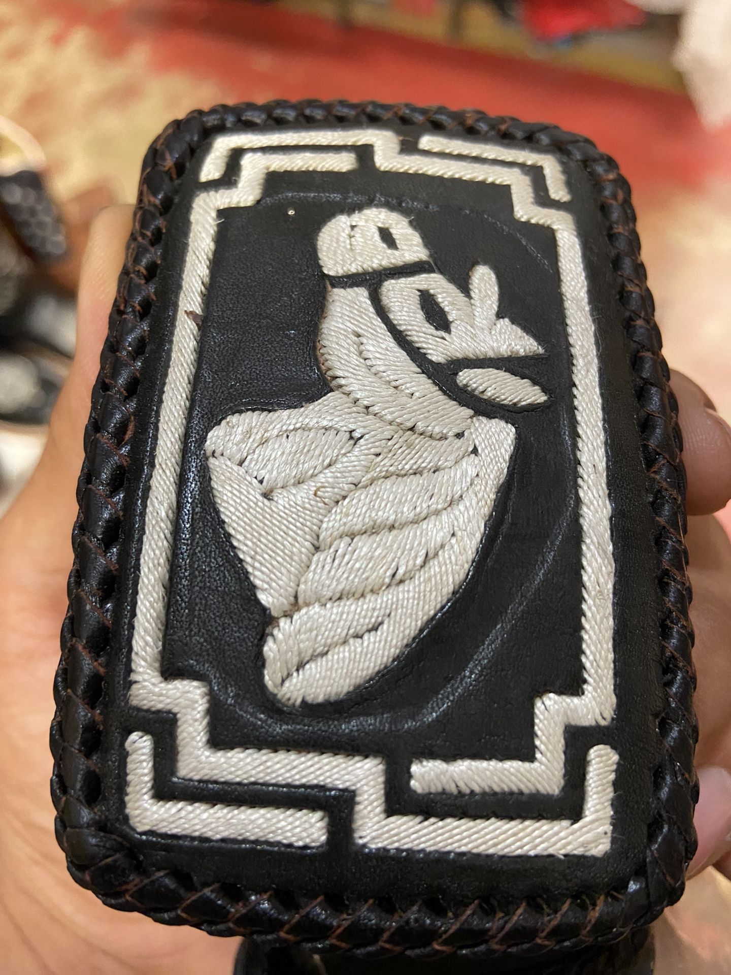 Cinto Piteado Pita Maguey Artesenal Belt