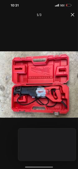 Sawzall reciprocating saw