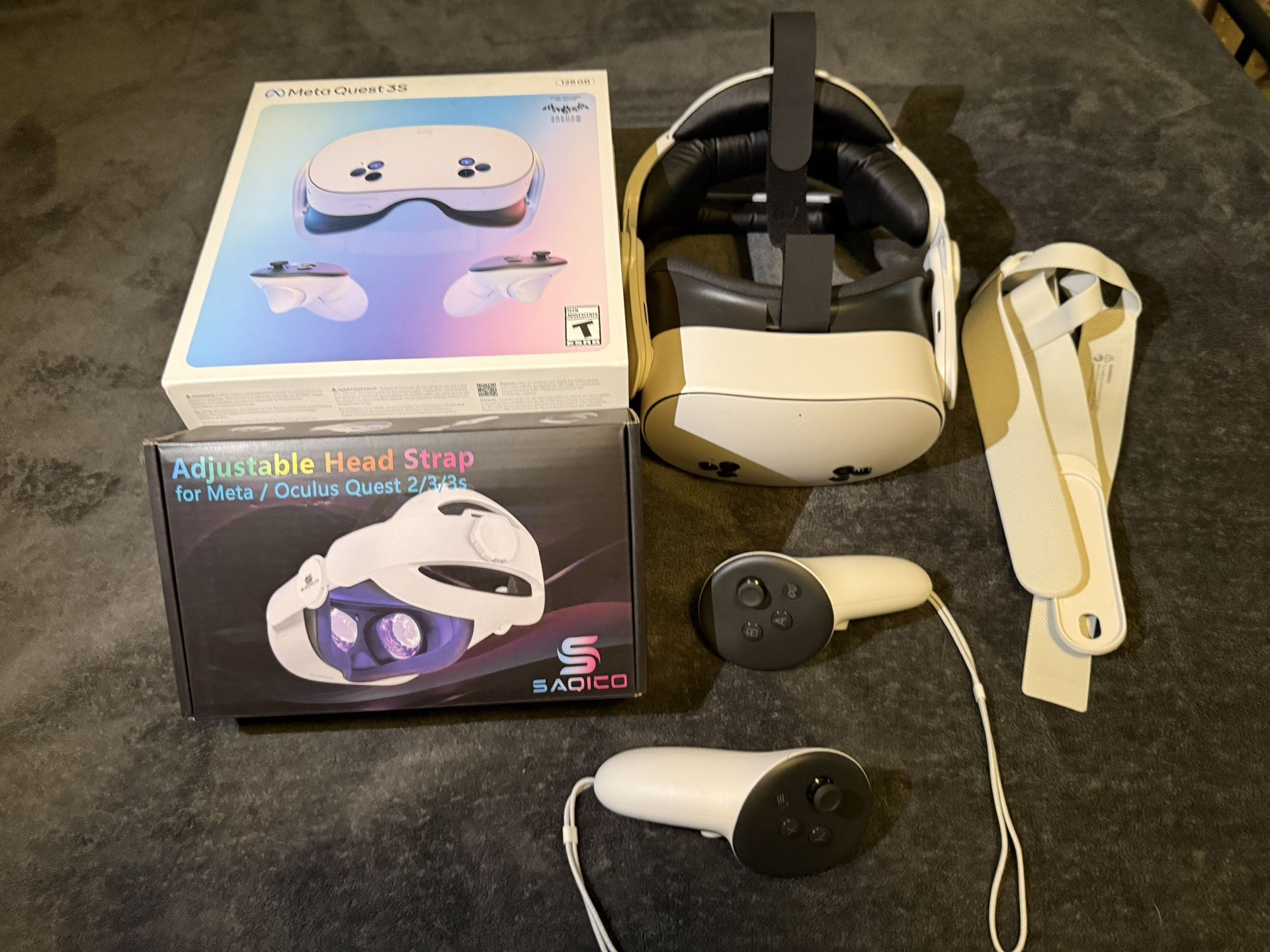 Meta Quest 3S (128GB) – Excellent Condition + Bonus Comfort Strap