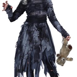New Child Zombie Girls Halloween Costume Size Small