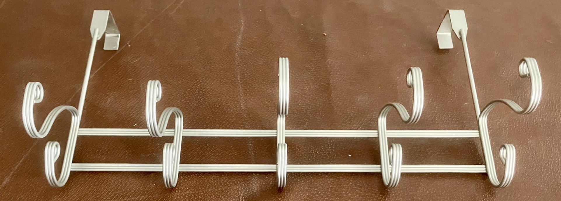 Over The Door Hanger w/ 5 Double Hooks