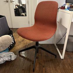 IKEA LÅNGFJÄLL Conference chair, Gunnared red-orange/black