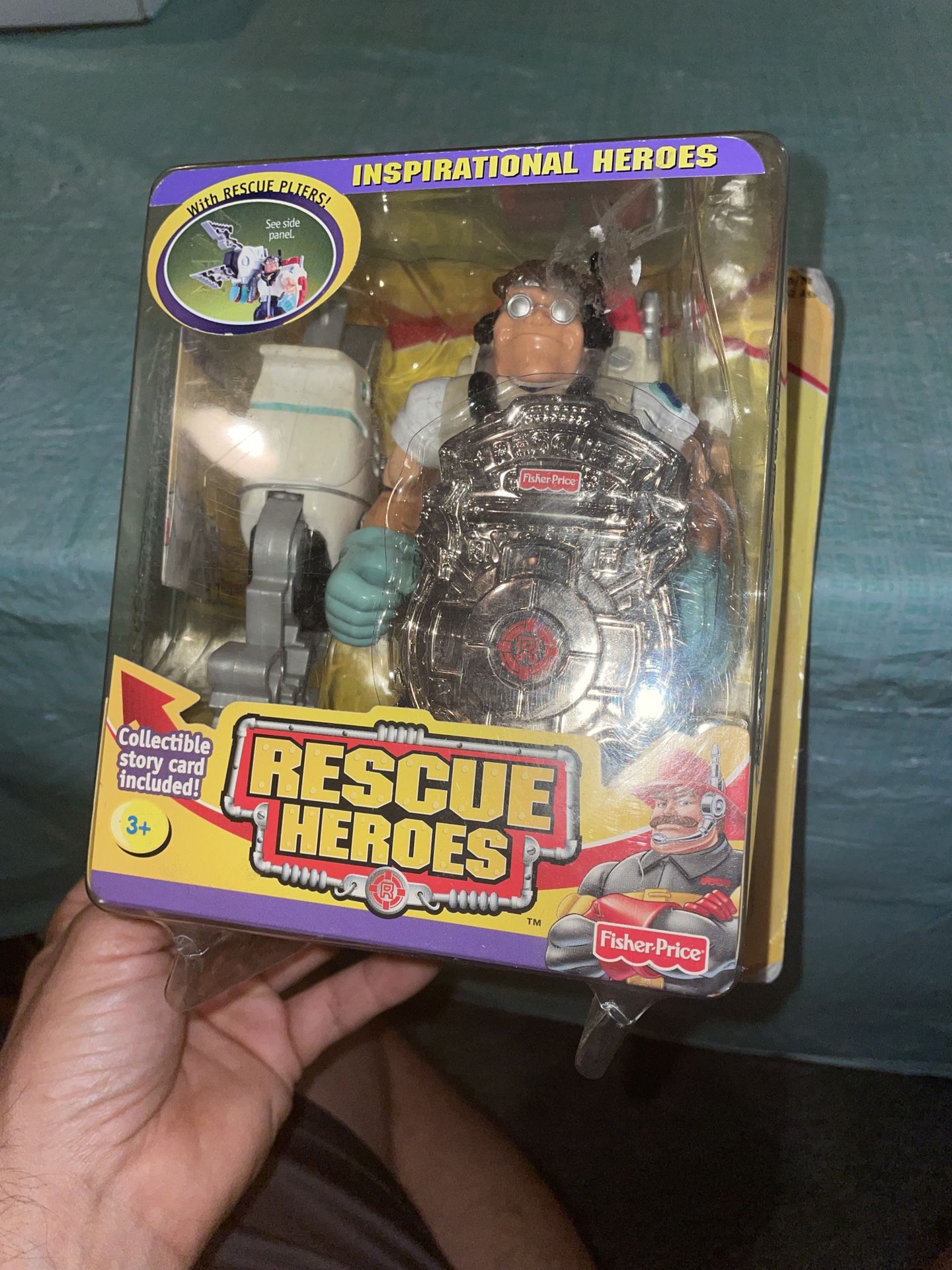 New Rescue Heroes Inspirational Matt Medic NEW 2002 Action figure Fisher Price
