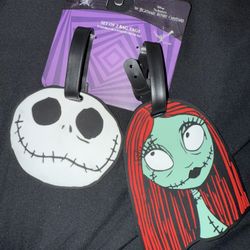Nightmare Before Christmas luggage tags 