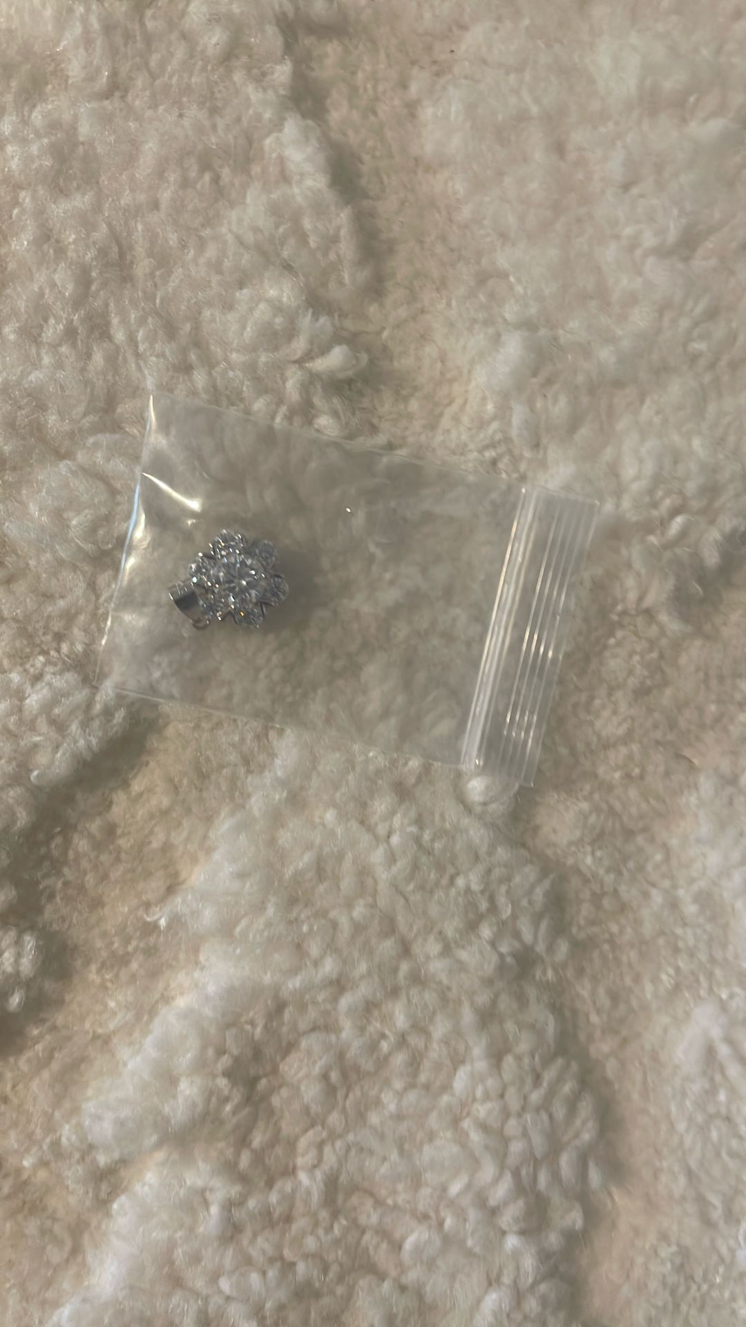 Moissanite Pendant Any Gender