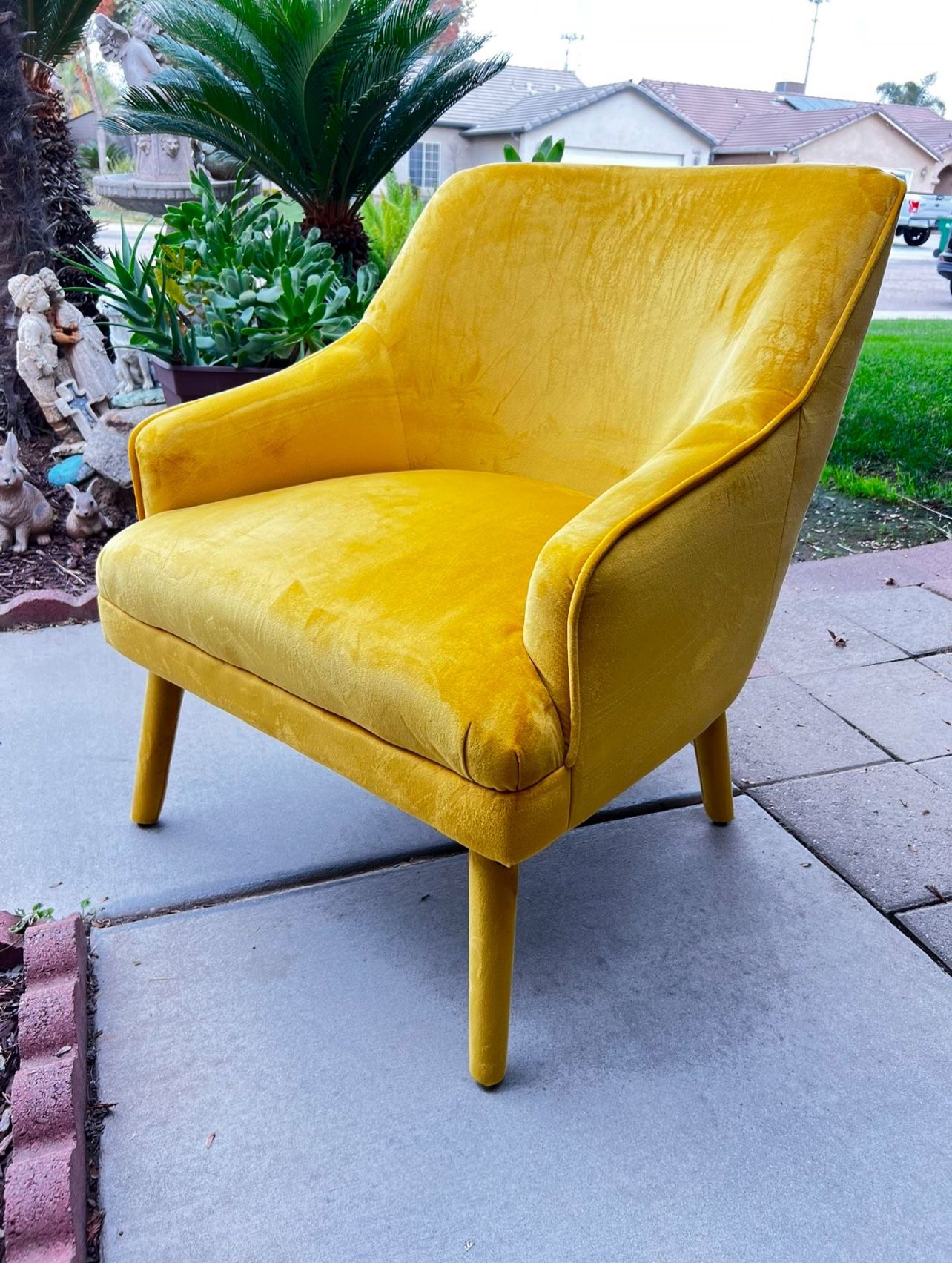 Brand New Mid Century Modern Velvet Accent (Set of